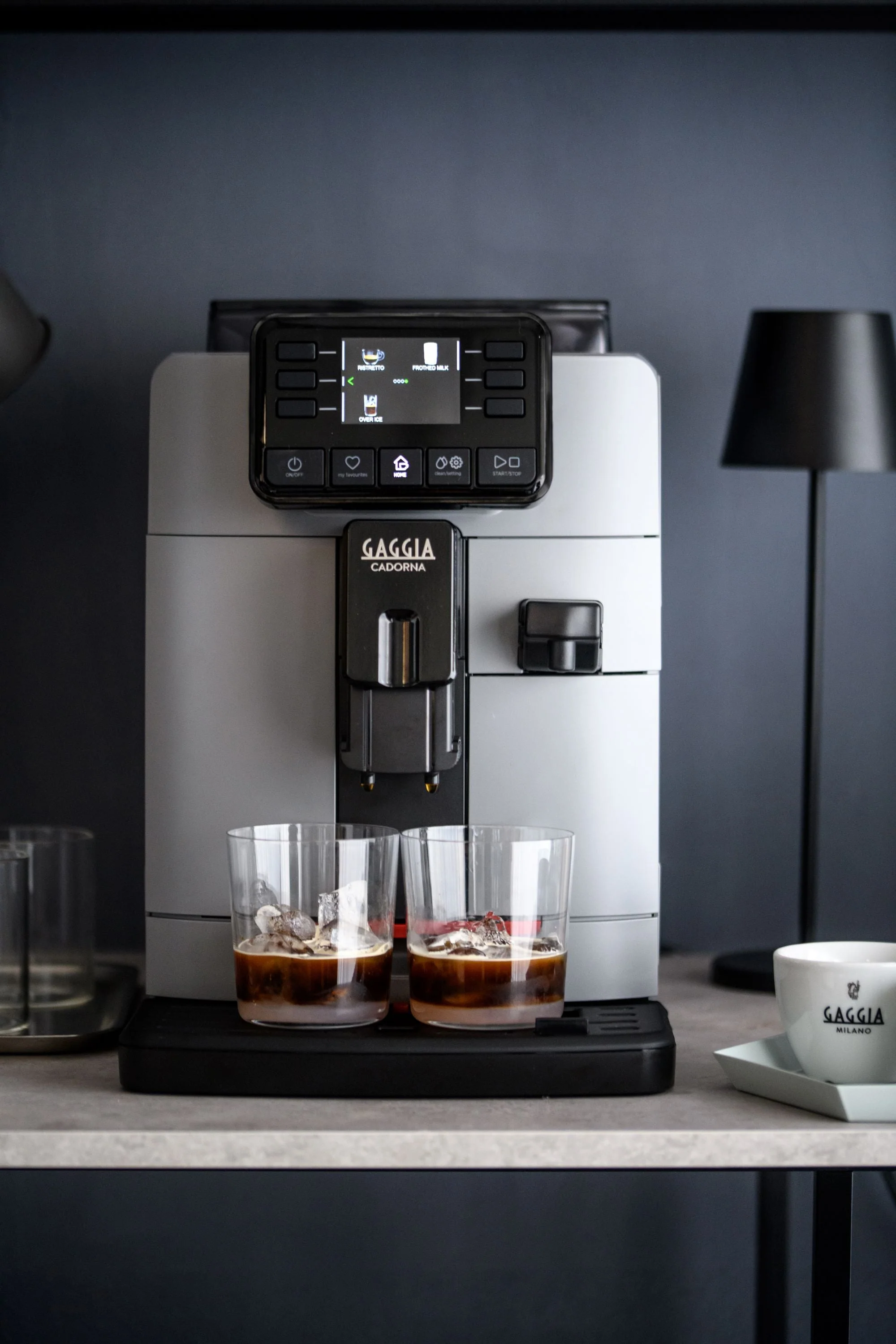 Gaggia Cadorna Prestige Over-Ice Automatic Espresso Machine Moonlight Grey - Image 10
