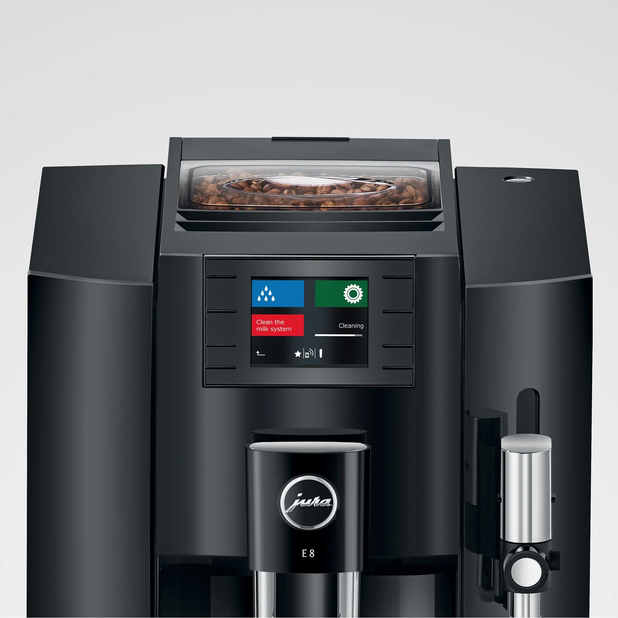 JURA E8 Espresso Machine - Piano Black (NAA) - Image 6