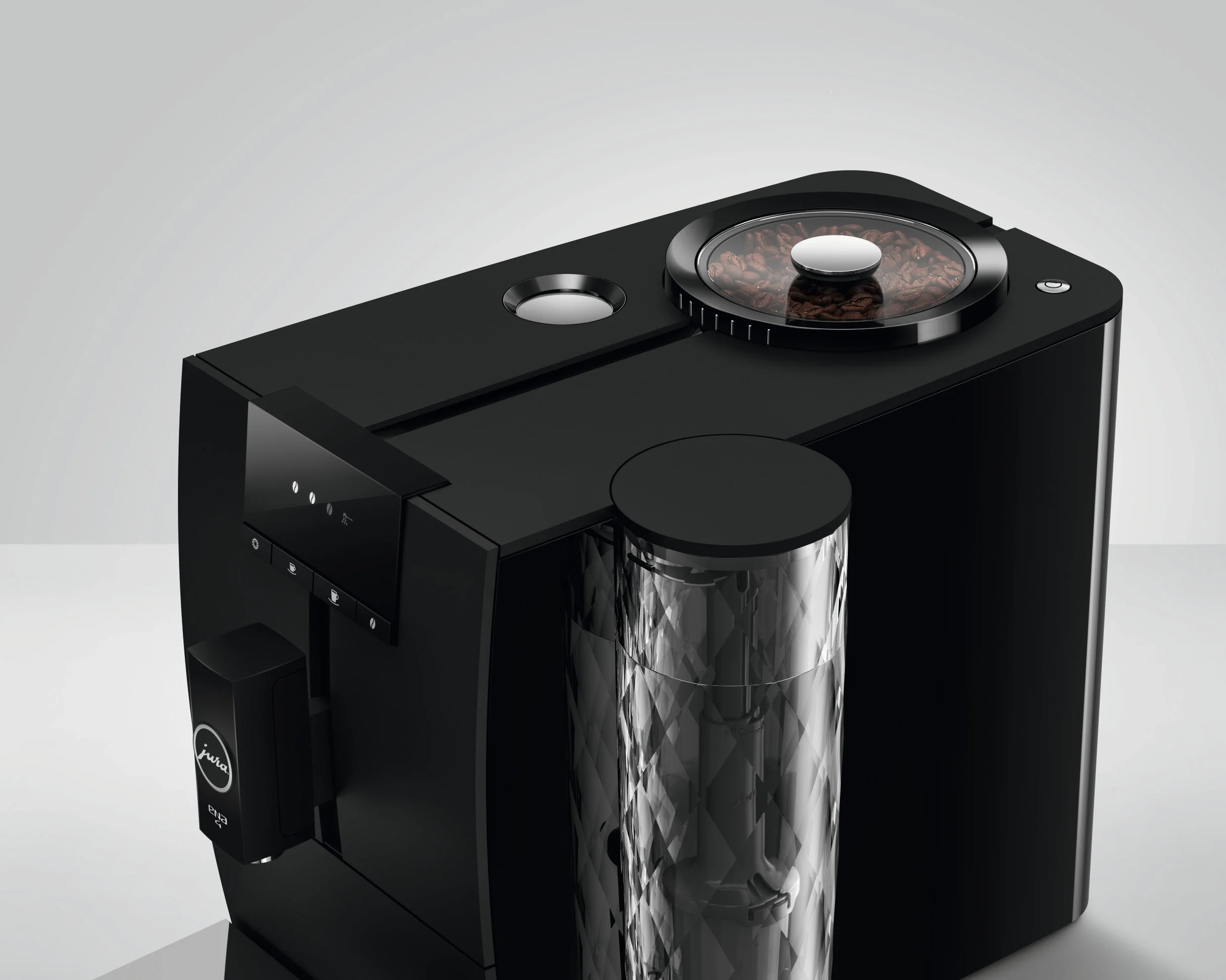 JURA ENA 4 Super-Automatic Espresso Machine - Full Metropolitan Black - Image 6