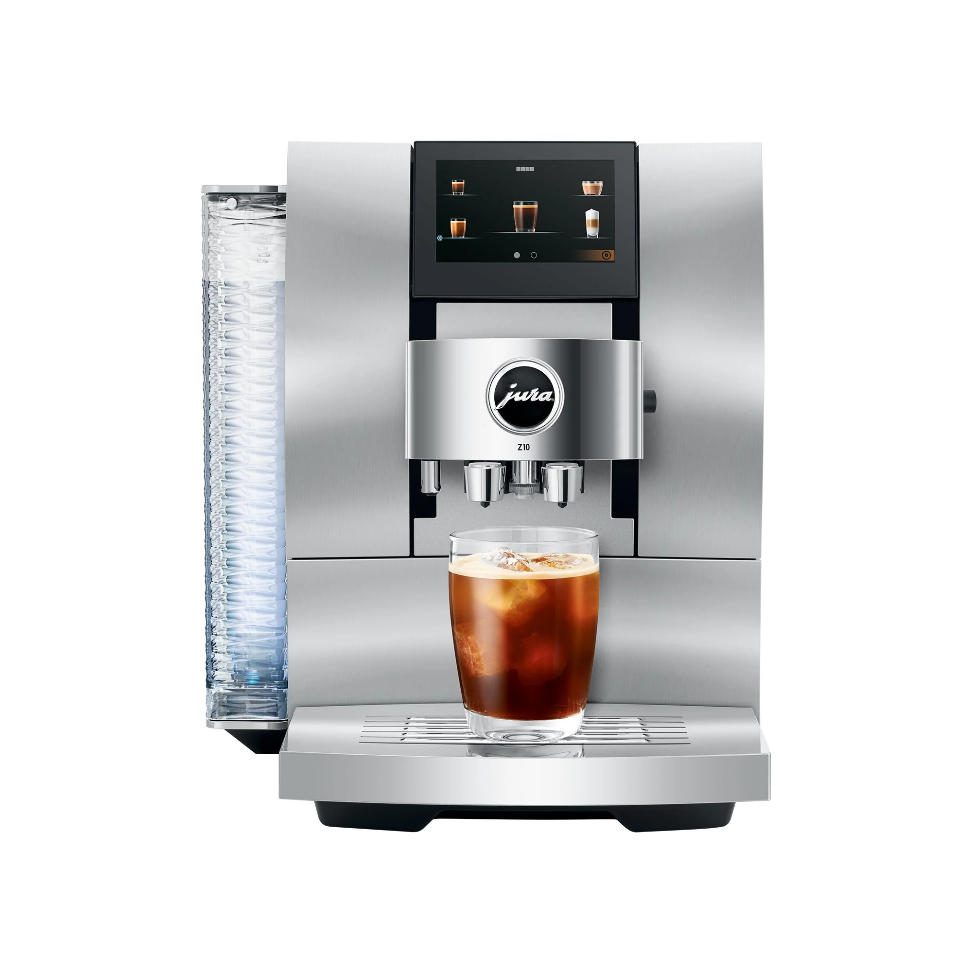 JURA Z10 Super-Automatic Espresso Machine - Aluminum White - Image 2