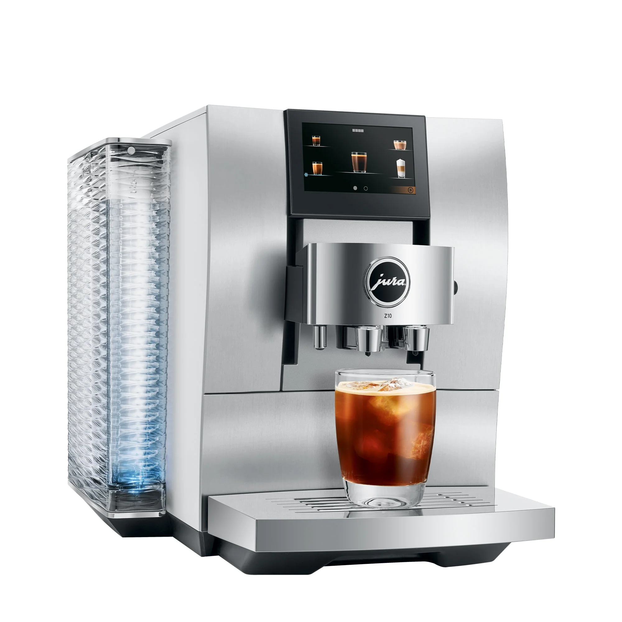 JURA Z10 Super-Automatic Espresso Machine - Aluminum White - Image 3