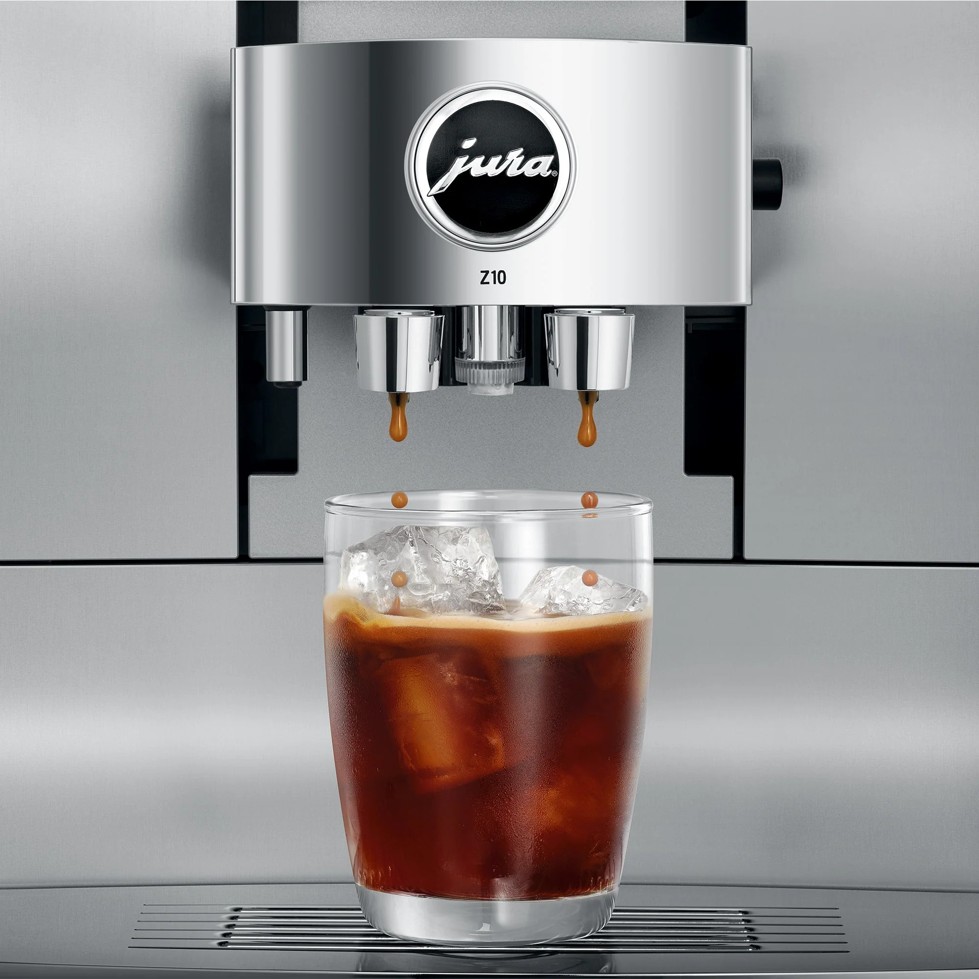 JURA Z10 Super-Automatic Espresso Machine - Aluminum White - Image 8