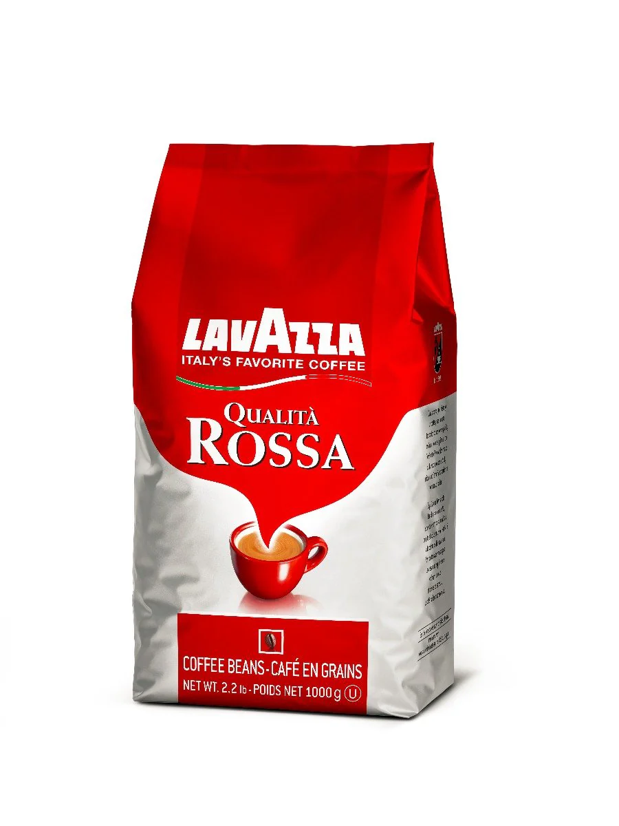 Lavazza Qualita Rossa Whole Bean Medium Roast Espresso Coffee - Image 2