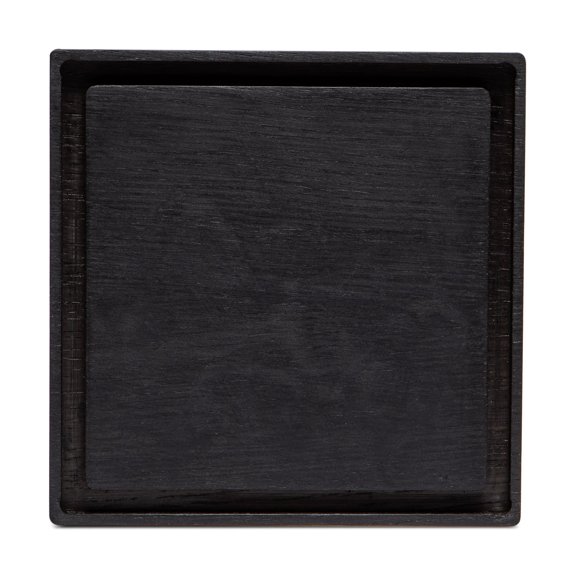 Wiedemann Eureka Mignon Blackened Oak Wood Hopper Lid - Image 2