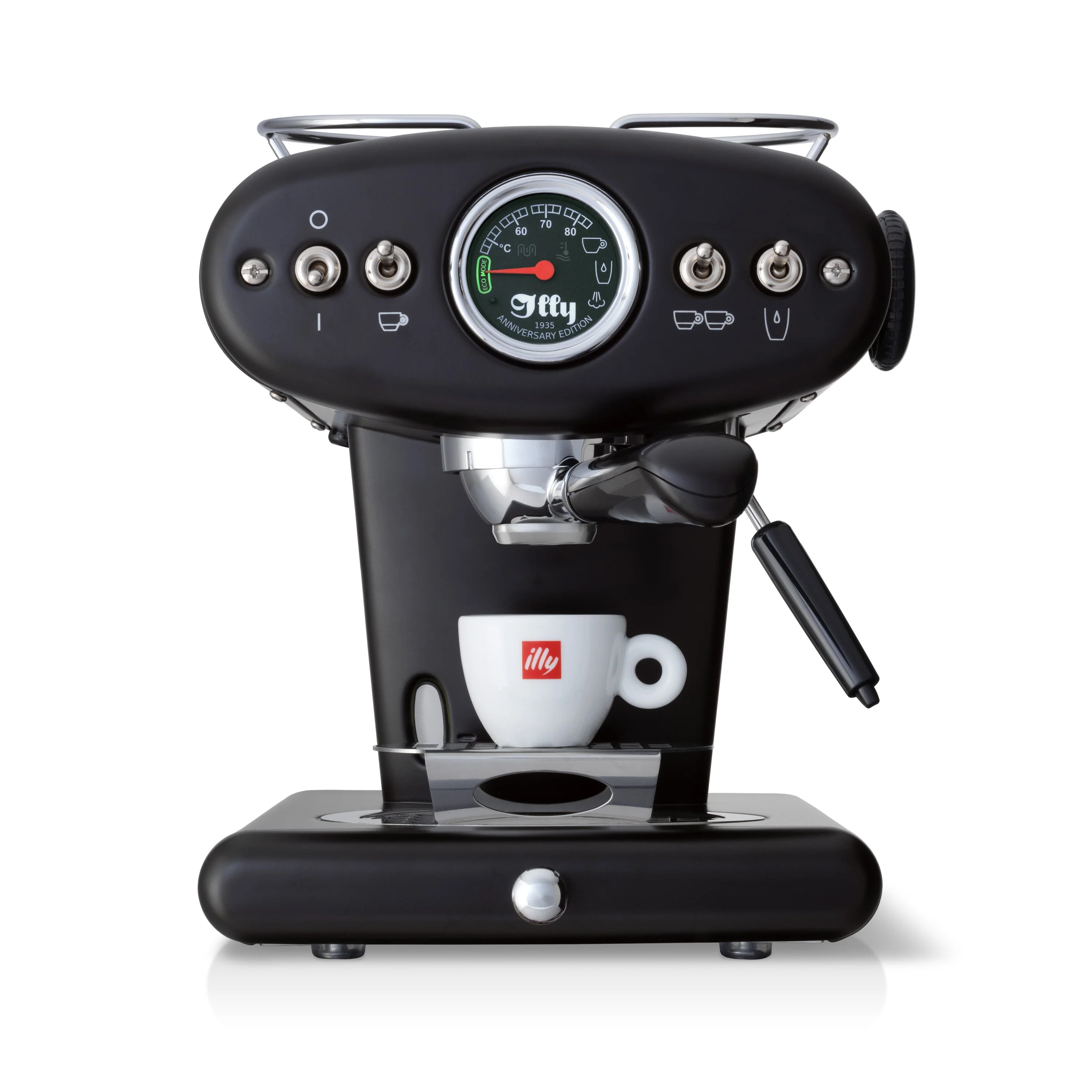 X1 Anniversary E.S.E. Pod & Ground Coffee Machine - Black - Image 3