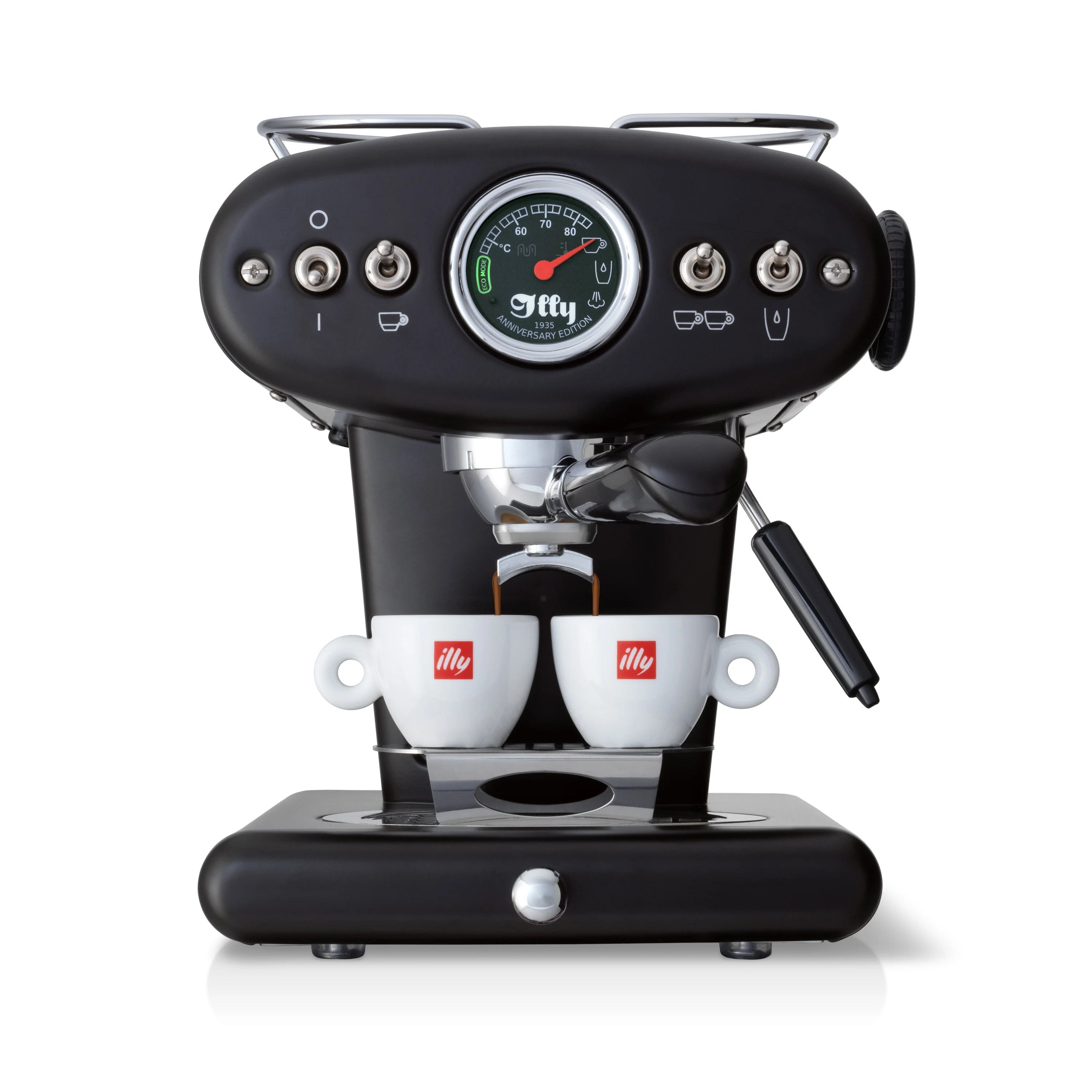 X1 Anniversary E.S.E. Pod & Ground Coffee Machine - Black - Image 4